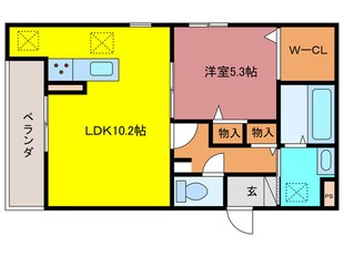 スペチアーレ放出東の物件間取画像